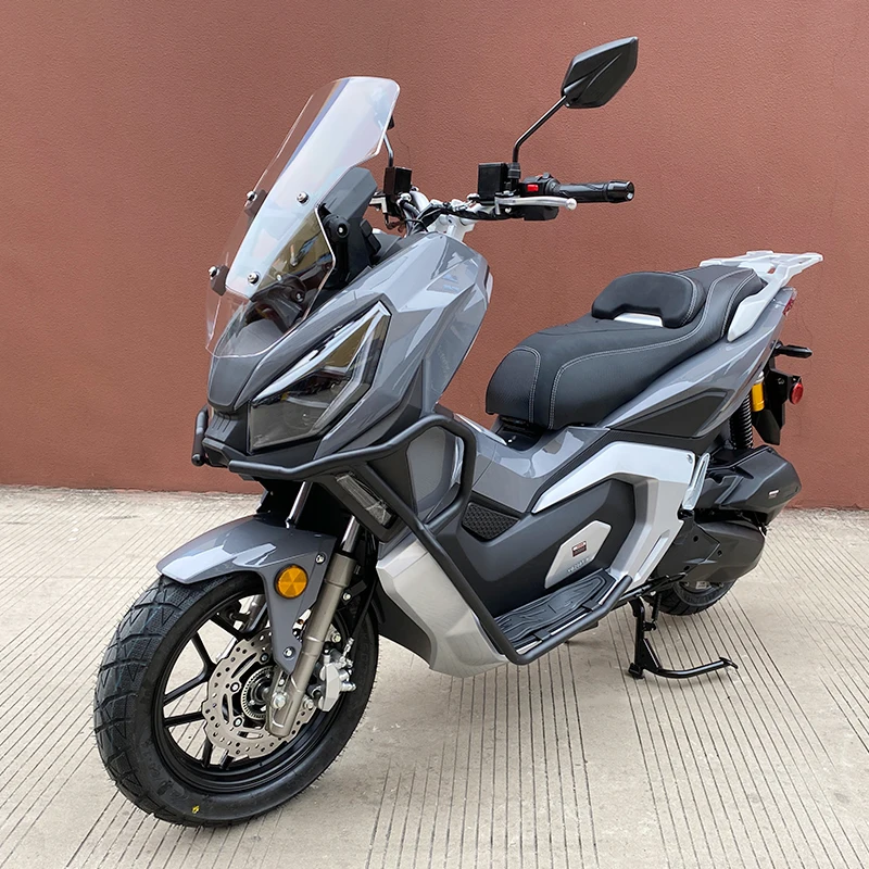 Factory Direct 180cc Adv Scooter 95kmh Petrol Motorbike with EFI EPA Certified F/R Disc Brake Adult Aluminium Scooter Wholesale