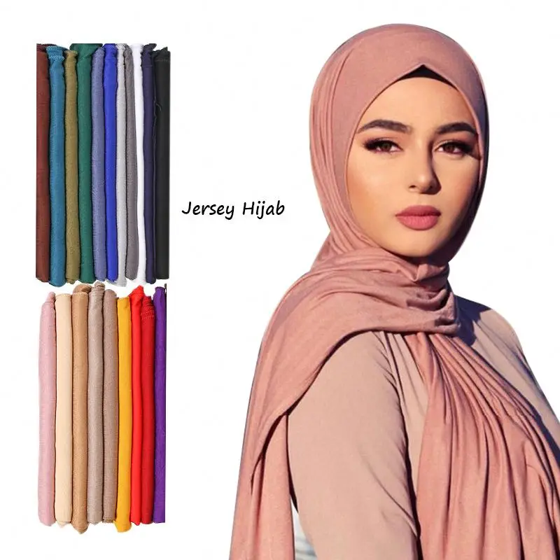 
Soft stretch inner ninja sport hijab wear under scarf cap muslim underscarf Jersey modal cotton women Hijab 