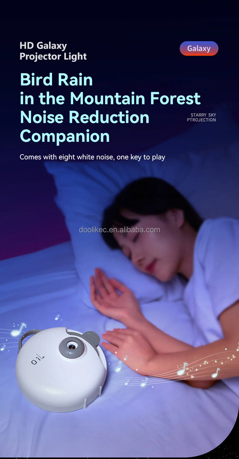 Sky Space Star Projection Baby Star Moon Led Smart Night Light Cloud Galaxy Projector Lamp For Kids