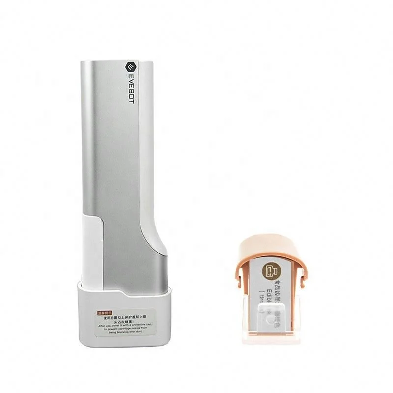 Portable Coffee Print Mini Food Printpen Diy Food Handheld Inkjet Printing Edible Printer Machine On Bread Cookies Drinks