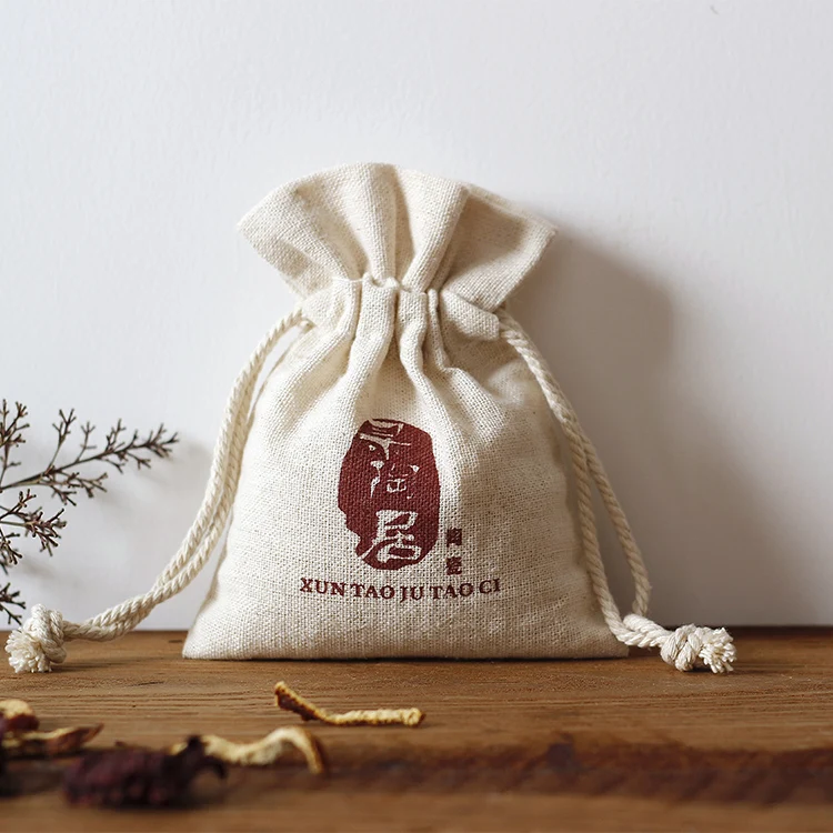 Cotton Drawstring Hangover Kit Bag Wedding Party Event Favors Hangover Kit Gift Bag