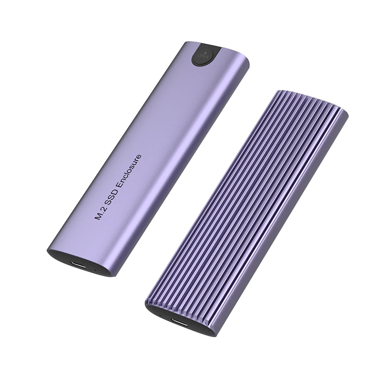 OEM портативный USB3.1 NVMe M.2 SSD корпус жесткого диска Тип C M.2 M SSD ридер