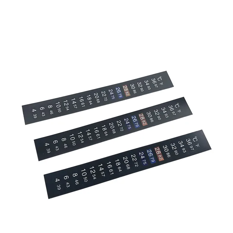 39-97F Aquarium Fish Tank Self Adhesive Thermometer Sticker Temperature Strip  Wine Brewing
