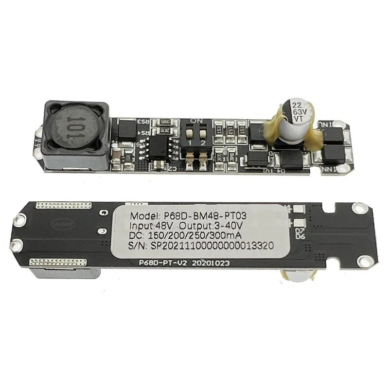 LEDEAST P62D-10V  DV48 Light Driver 0~10V Dimming LED Driver Switching 150mA 300mA 700mA Power Supply