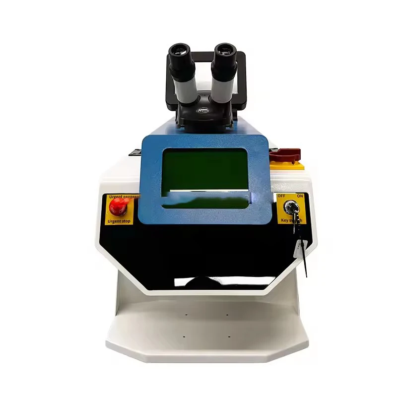 100W Desktop Jewelry Spot Laser Welder Mini Jewelry YAG Laser Welding Repair Machine For Gold Silver Jewelry