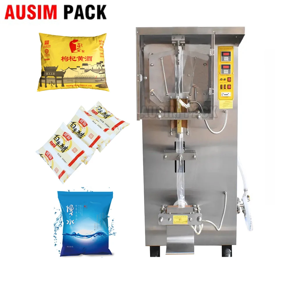 High quality sachet bag water or juice filling and sealing machine sachet water packaging machine production line