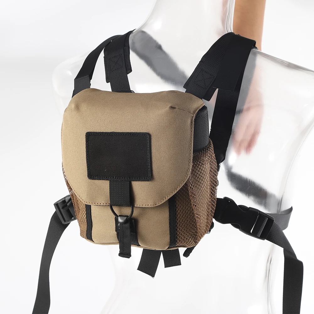 Factory Hot Sell Custom Camo Hunting Binocular Harness Pack Bino case with Rangefinder Pouch with OEM Service