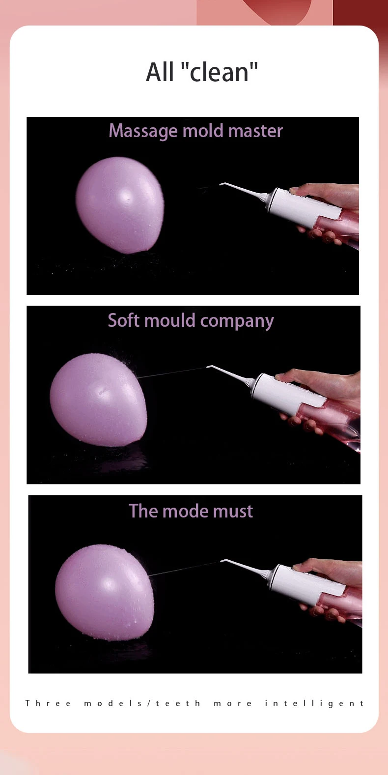 oral irrigator water flosser portable