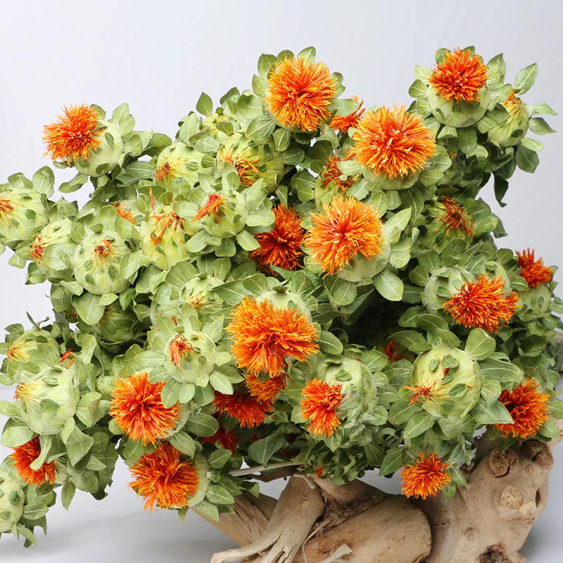 Оптовая продажа стабилизированный сушеный апельсин ананас картамамус tinctorius для высококачественного домашнего декора стен