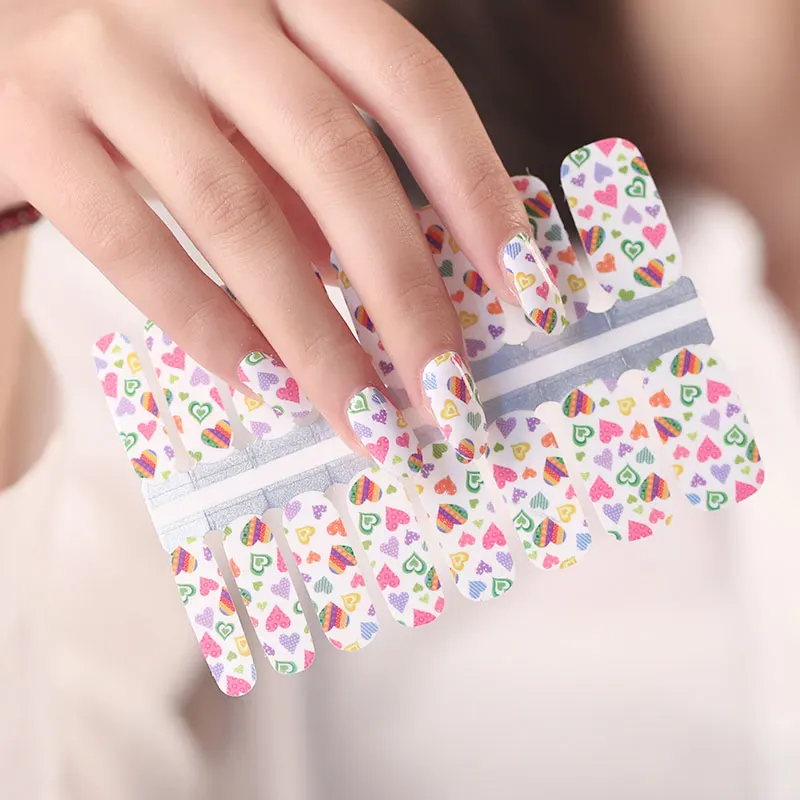 Newest Mixed Designs Nail Stickers Art
