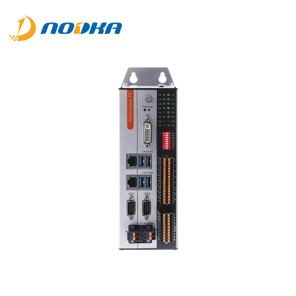 Компактные промышленные ПК с цифровым процессором IO Ethernet 10 RS485 i5 8400 i7 8700