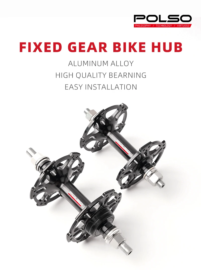 FH004 fixed gear bike hubs super light fixie hub track bicycle hub
