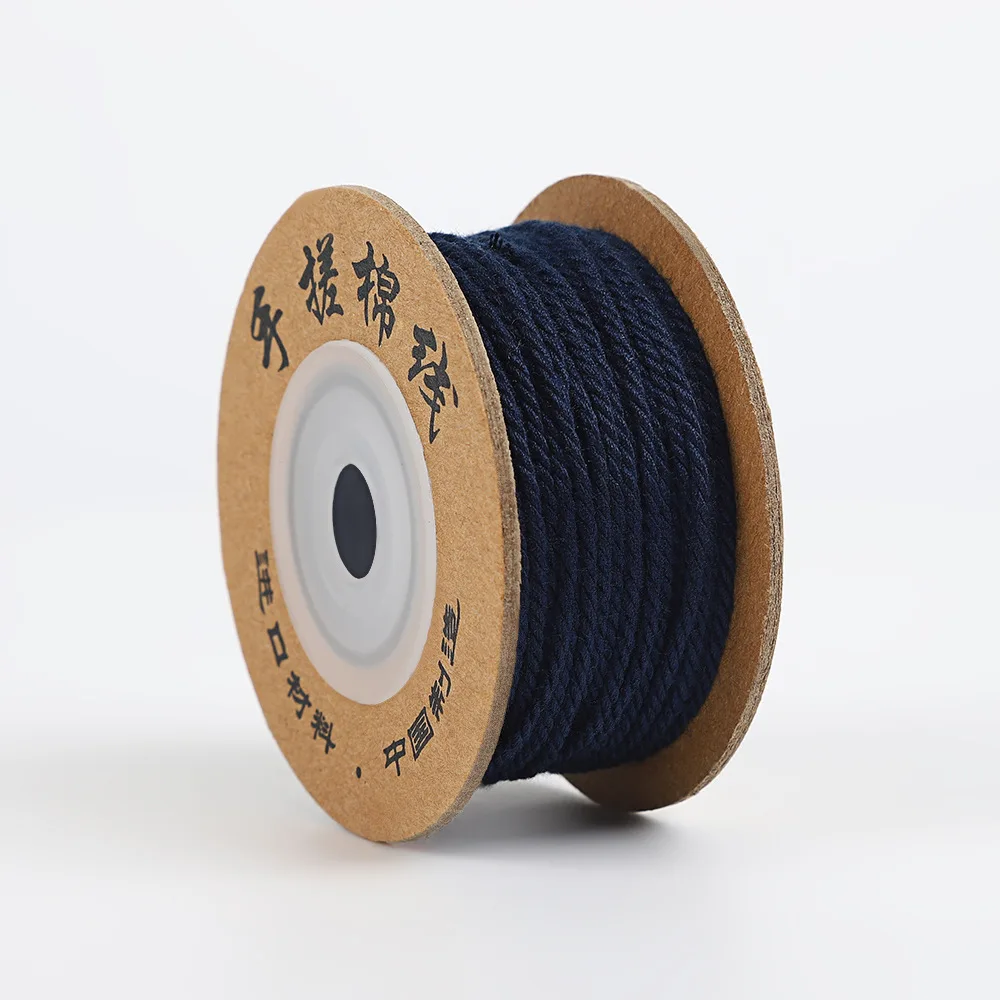 1.0MM 1.2MM 1.5MM Bracelet Jewelry Making Macrame Rope Twisted Thread Handmade Braided Cotton Cord