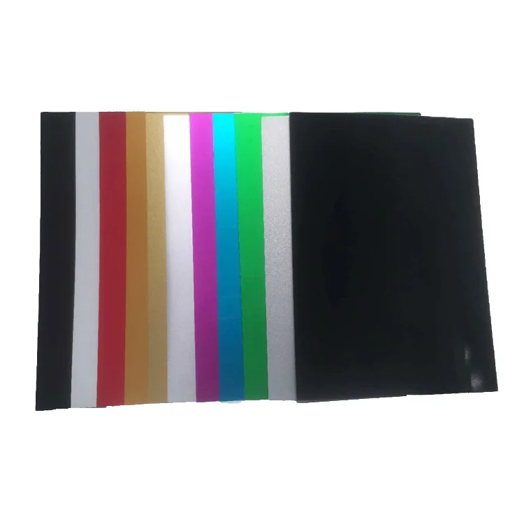 A4 Size Laser Engraving Aluminum Blank Metal Business Cards