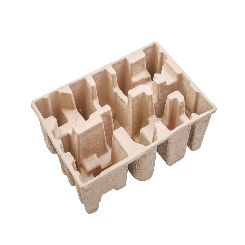 Top Quality 100% Eco-friendly Recyclable Biodegradable Protective Customized Pulp Packaging for Pulp Molding