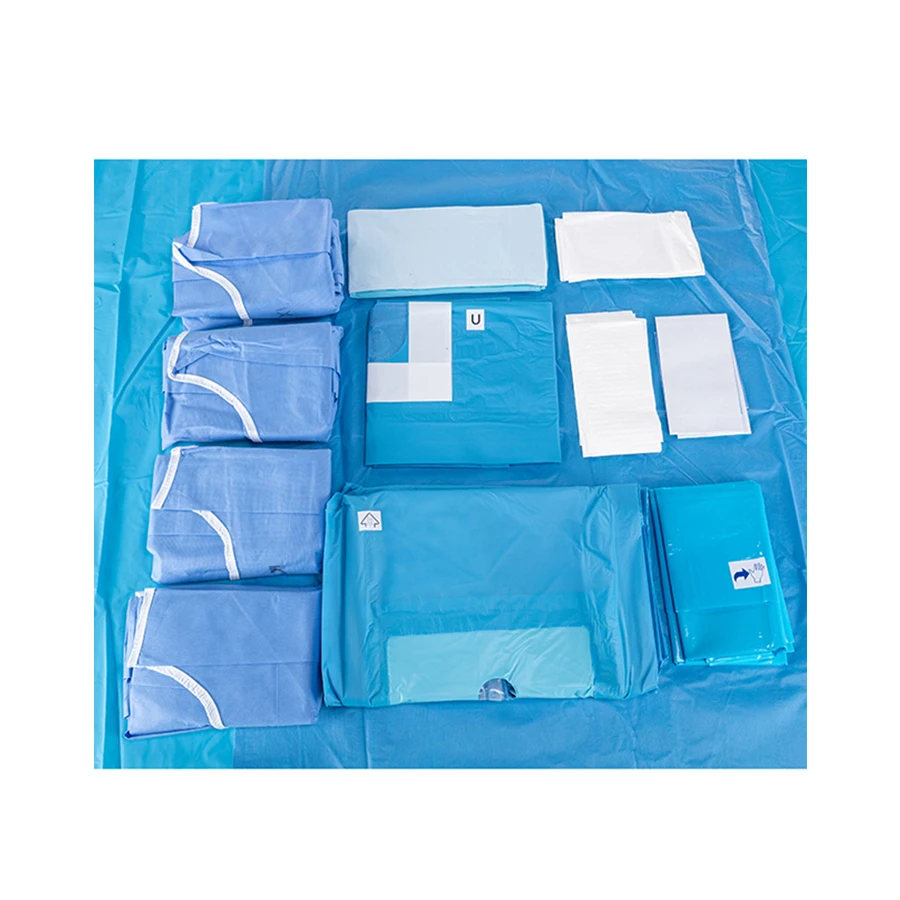 Hospital Use Disposable Sterile Autoclavable Surgical Drape Pack Used For Hospital And Clinic