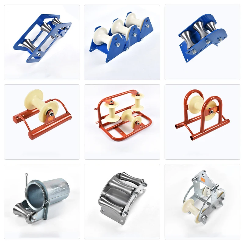 China Manufacturer Custom High Quality Hook Sheaves Wire Rope Pulley Block Chain Traction Wheel Cable sheave OV