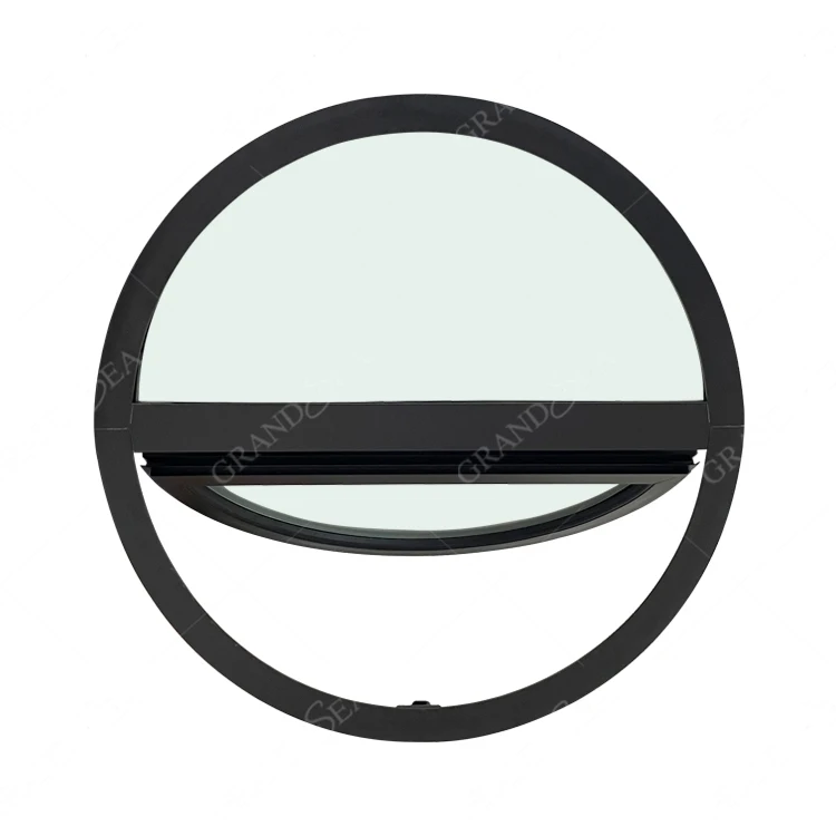 Fixed wholesale price elegant aluminium round windows that open