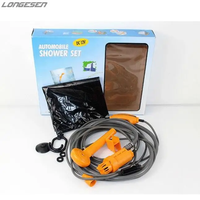 2020 Outdoor Inflatable Shower Pressure Water Bag Portable Camp shower