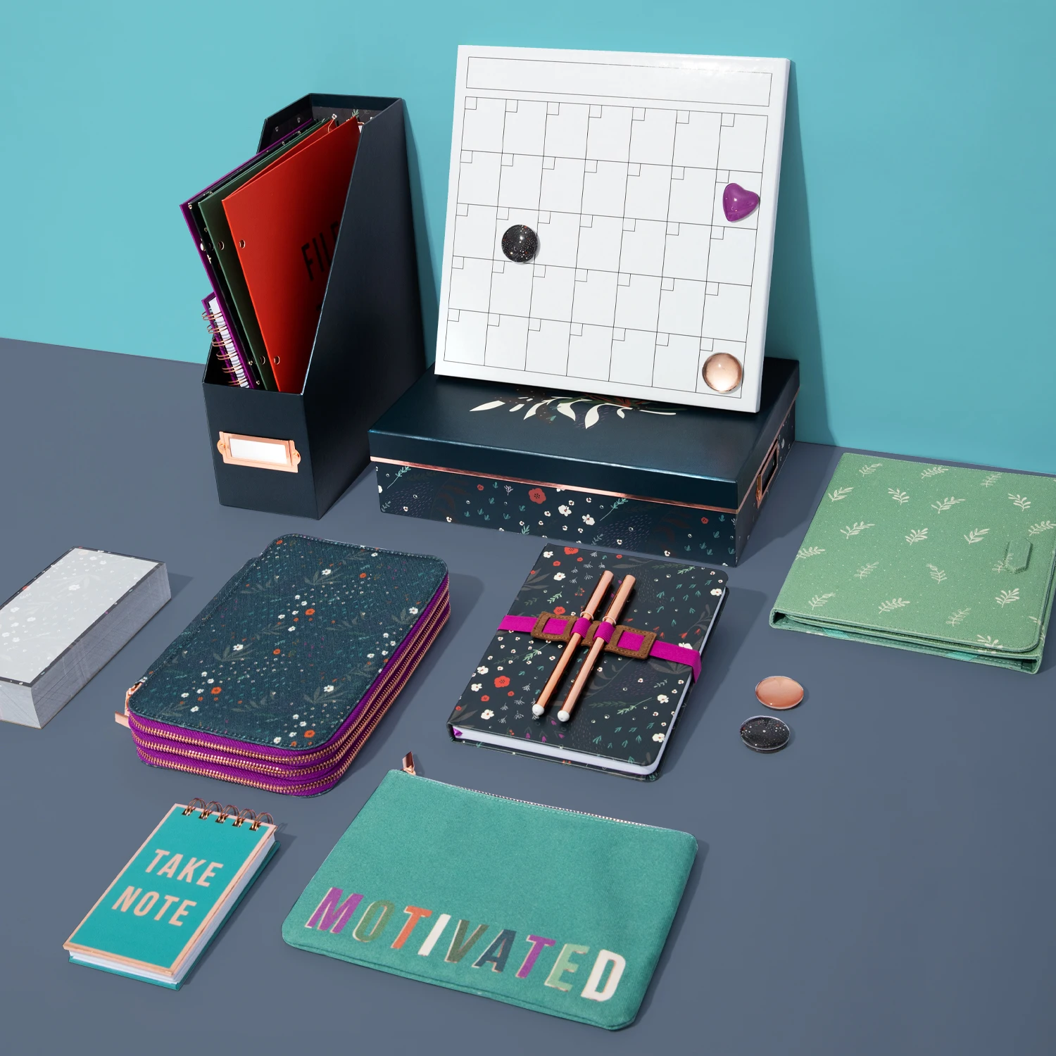 Hot Sale Grayboard Square Pencil Cup Cute Fancy Desk Office Storage Paper Pen Holder