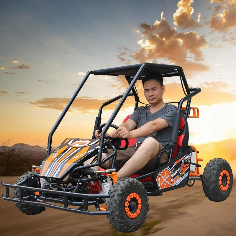Best Outdoor 2 Seat Parent-Child Off Road Frame Electric Go Kart for Adults and Kids