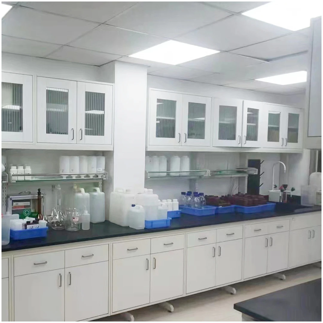 Customizable steel wood lab table medical chemical laboratory furniture island laboratory benches