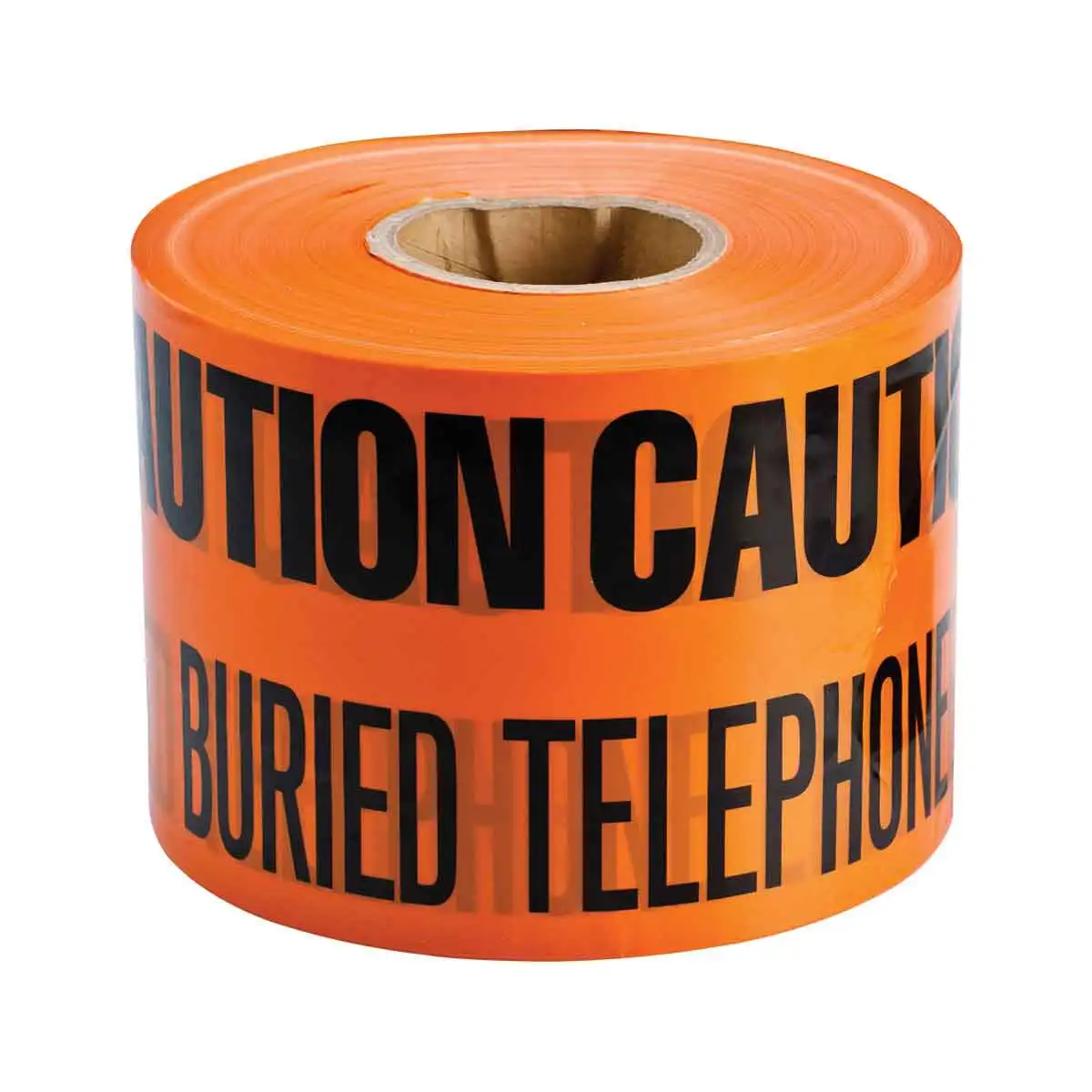 Underground non-detectable warning tape marker caution tape for sewer gas electric water line