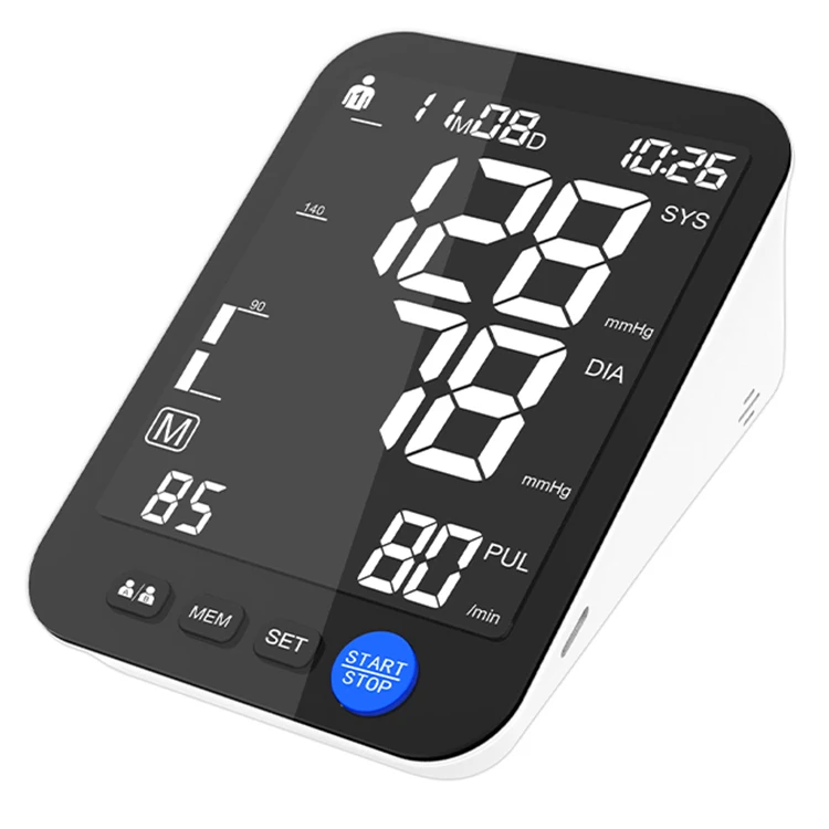 Amazon Hot Sale Qc Full Control Oem Odm 2 Users Blood Pressure Monitor Arm Manufacturer Supply
