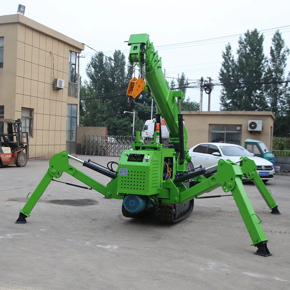 Get a Wholesale Mini Lifting Crane for Lifting Loads Small Crans Construction Crawler Crane Hydraulic Lift