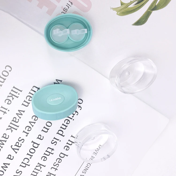 Wholesale RGP contact lens boxes A.B. Solution Case Customize Rigid lenses cleaner case storage boxes