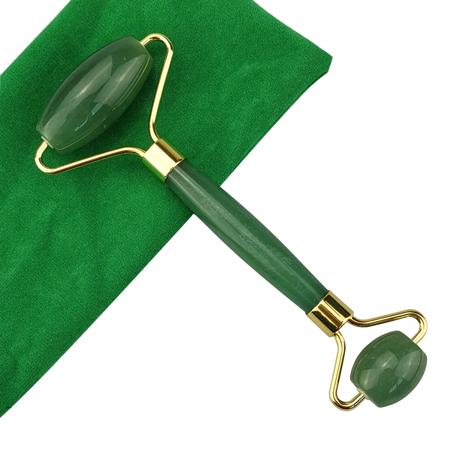 Ceragem зеленый нефрит камень массаж кварцевый лицо ролик