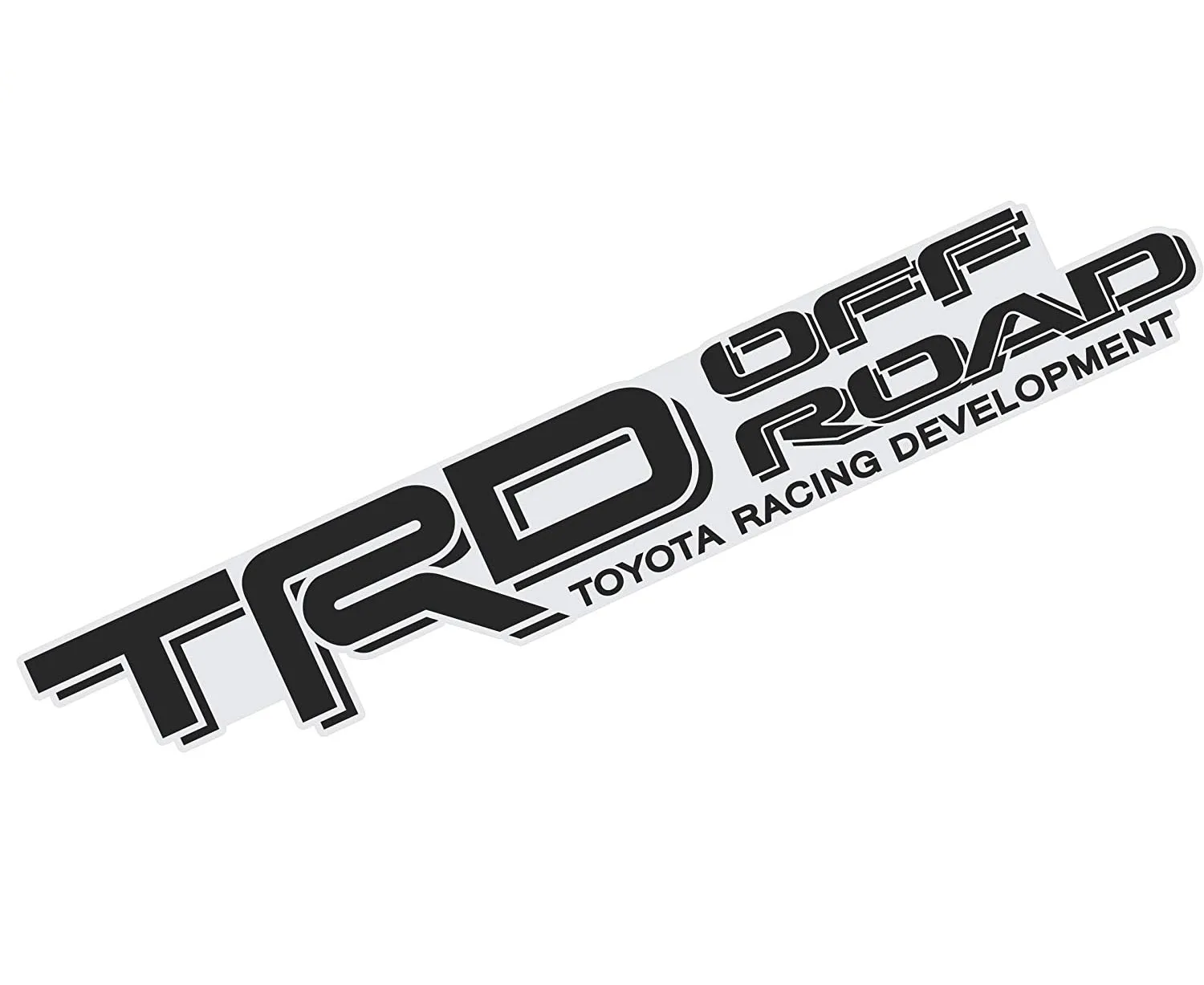 TECKZOOM for TRD Offroad Decals for Tacoma Bed, 4x4 Racing Development Sticker