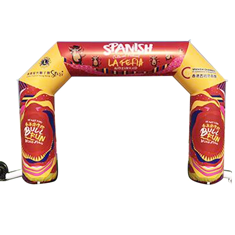 China Manufacturer Advertising Race Arch Inflatable,Inflatable Start Finish Line Archway
