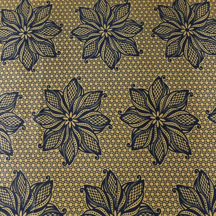 2022 wholesale 100% cotton african wax print fabric for dress