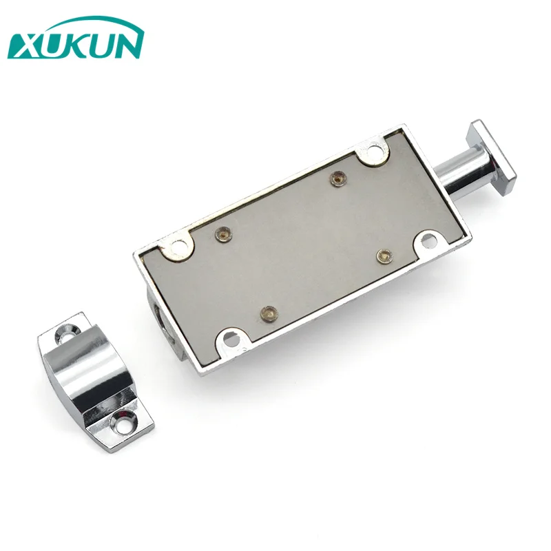 XK1005 3.5 inch Hotel Office Home Security Lock Chrome Window Security Press type Bolt Door Lock Latch Gate Cabinet Latch