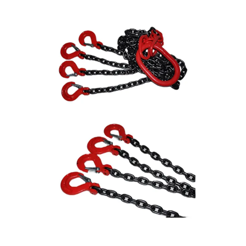 G80 Single/Two/Three/Four Legs Adjustable Chain Sling for Cargo Lifting