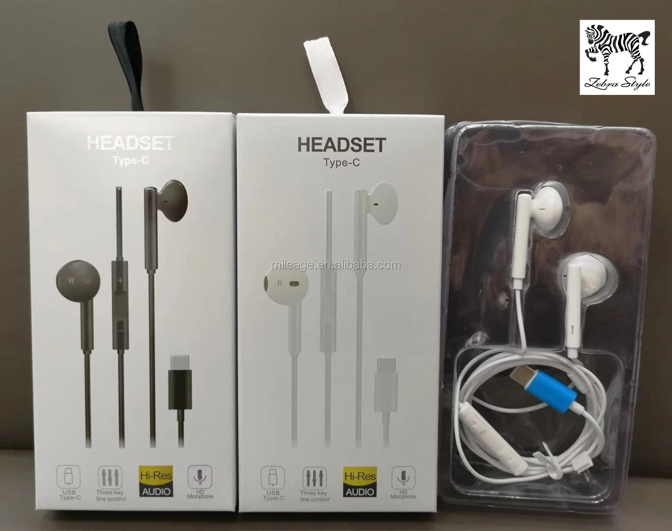  Высококачественные проводные наушники типа c C с микрофоном для Huawei P20/P20 Pro