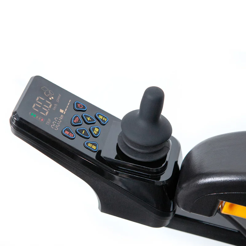 Medical equipment power electric safety comfort reclining and standing up wheelchair for disabled