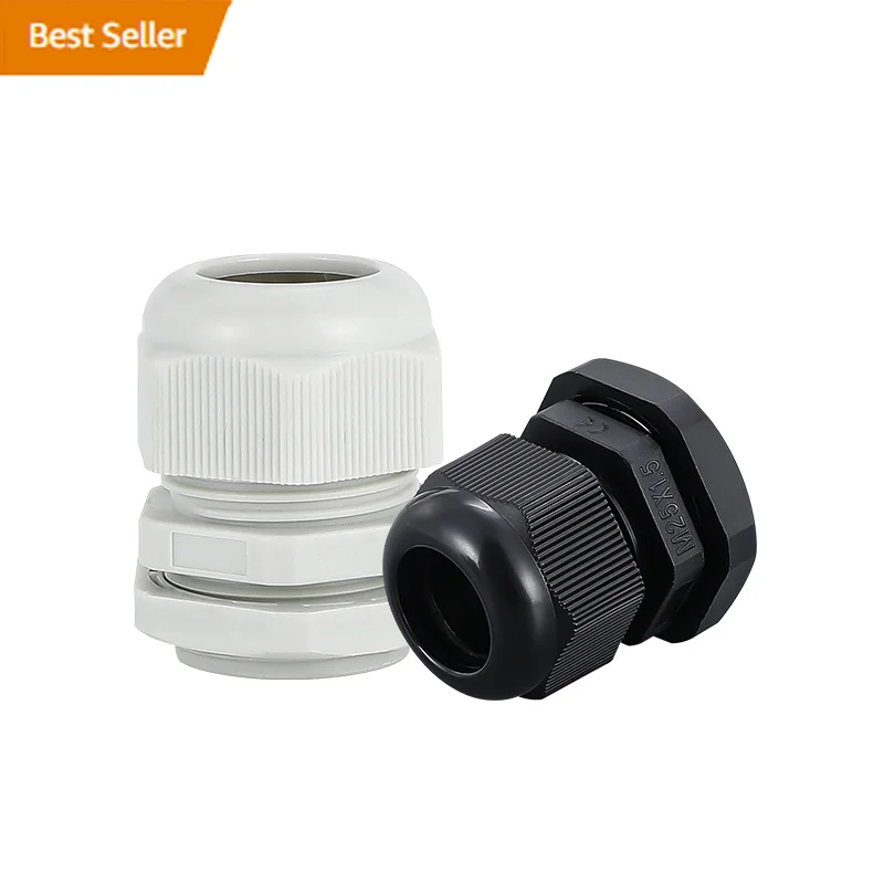 New Hot Sale IP68 Factory Plastic Nylon 66 Waterproof Adjustable Connector Cable Gland