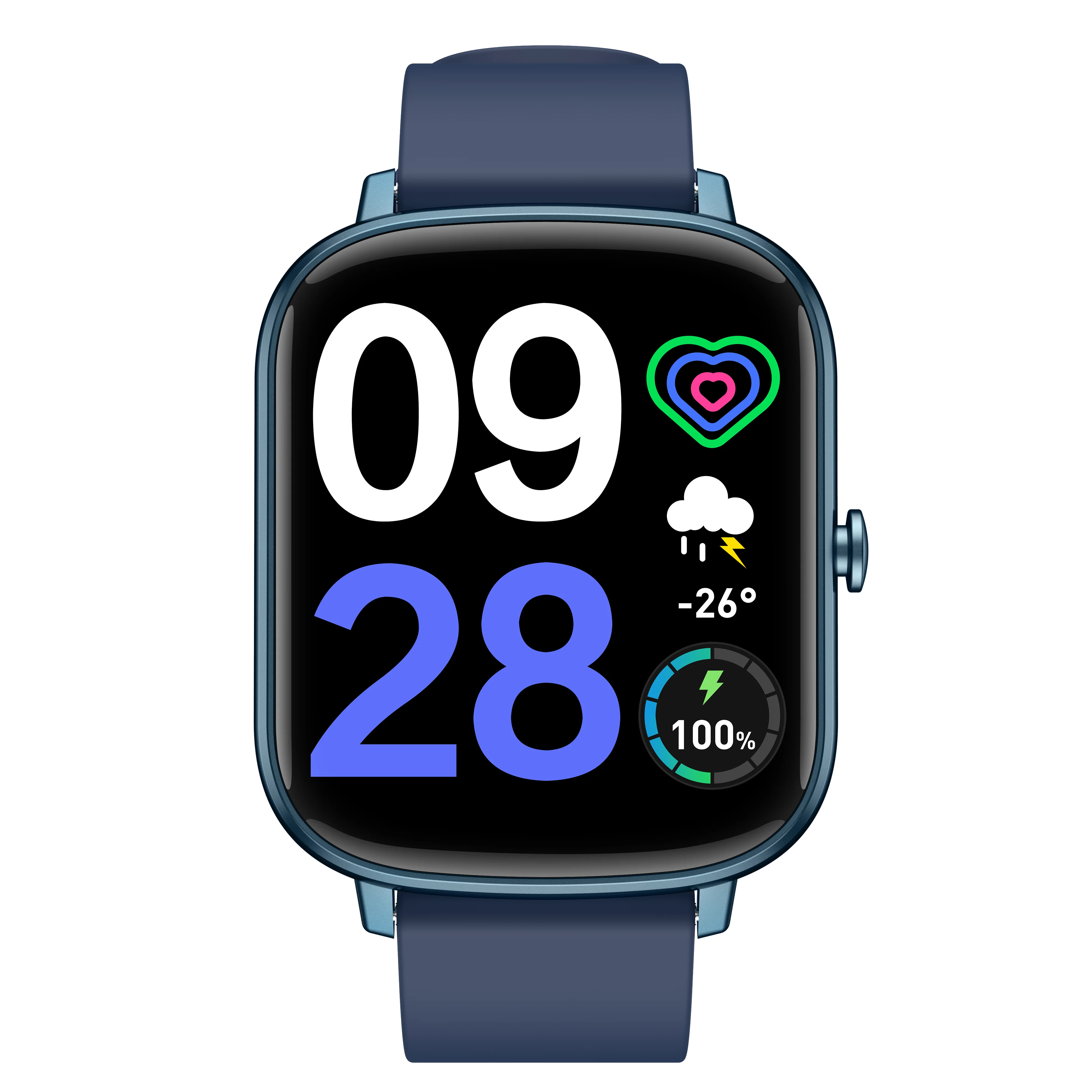 IP68 waterproof smart watch P55 smart bracelet 24H heart rate blood pressure blood oxygen sleep weather