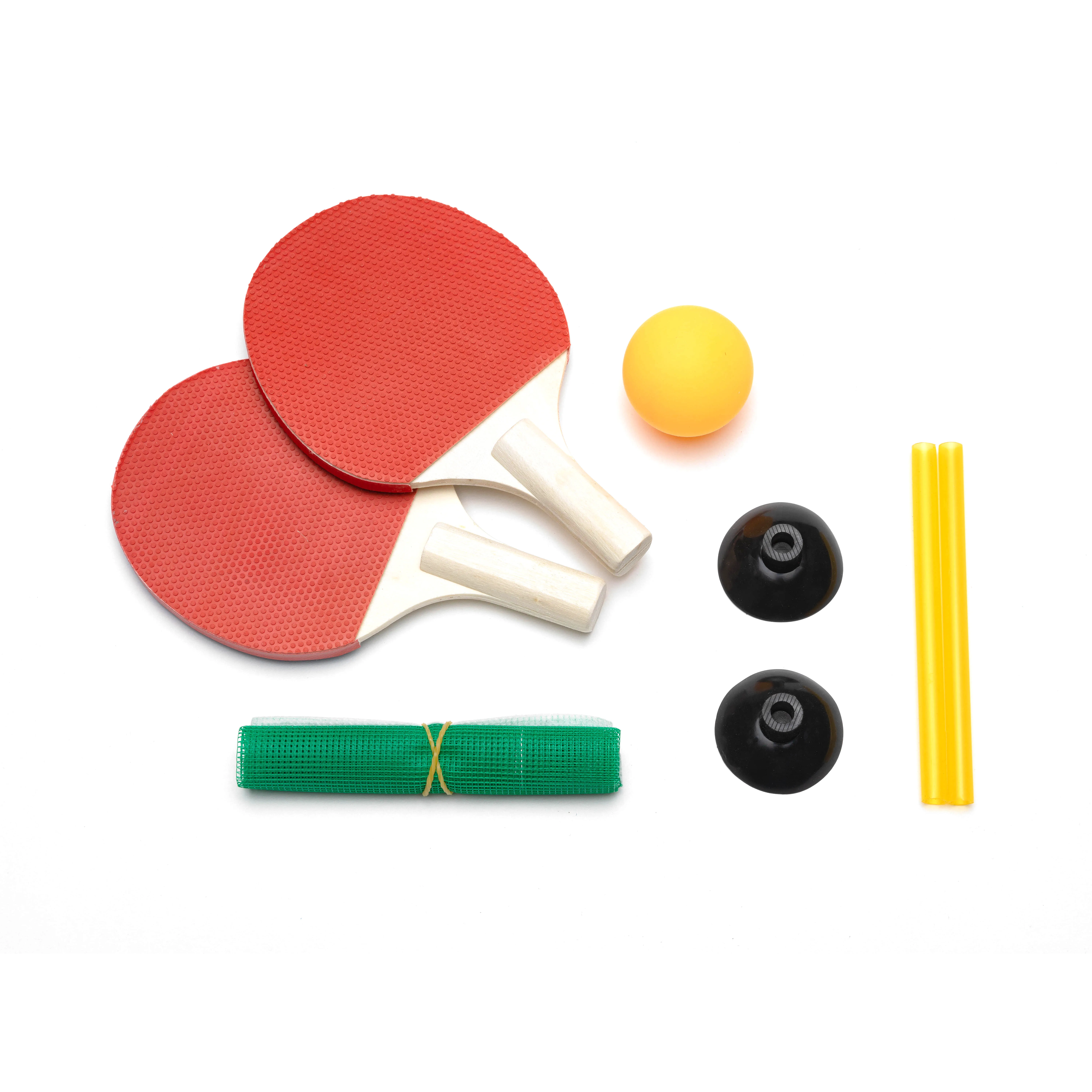 2023 High Quality Price Discount Table Tennis Racket Package Comes with Detachable Net