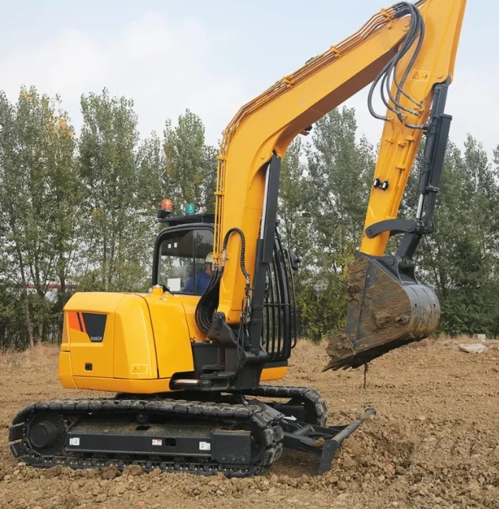Новый 9Ton небольшой гусеничный экскаватор 909ECR со всей гидравлической системой