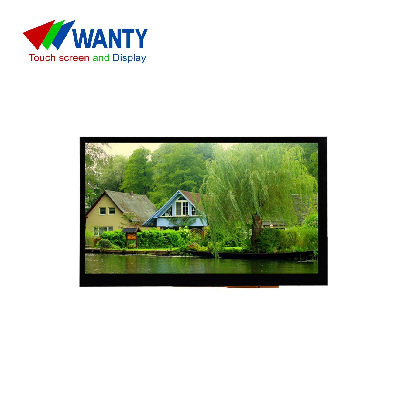 450 Nits  7 Inch Capacitive Touch Panel 800*480 TFT LCD HD-MI USB Touch Screen Display