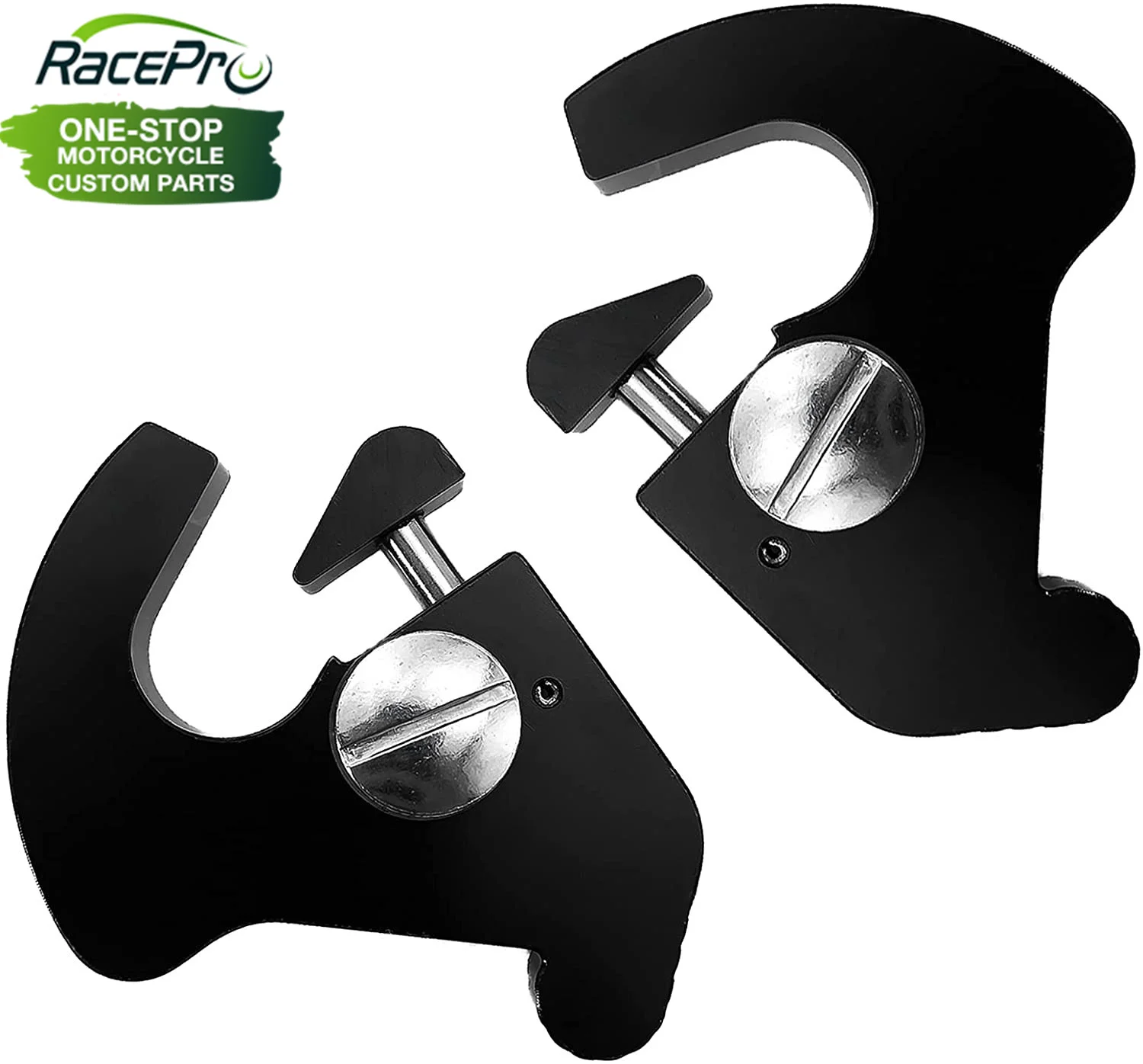 Motorcycle Detachable Rotary Sissy Bar Luggage Rack Latch Clips for Harley Davidson Softail Sportster 883 1200XL Touring Street