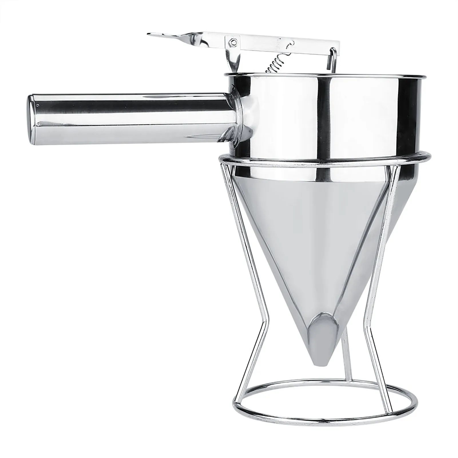 Cake dough dispenser bracket stainless steel pancake batter dispenser pancake batter mixer dispenser