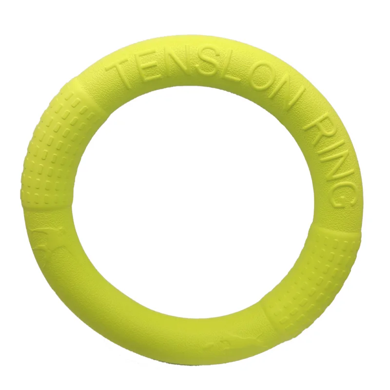Outdoor Dog Pull Ring Chew Toy Non-Toxic EVA Pet Interactive Flying Disk Puppy Training Toy