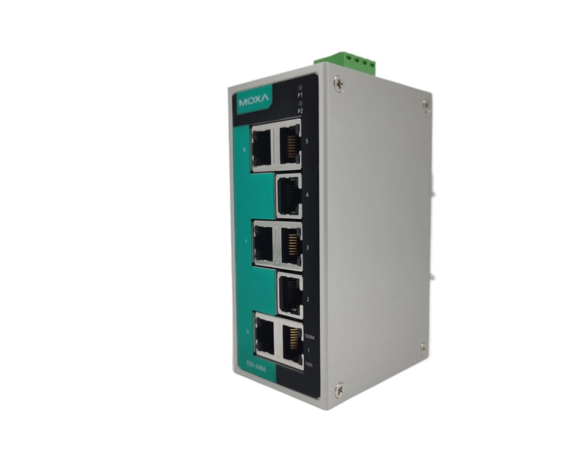 Мокса EDS-208A 8-портовый компактный коммутатор Ethernet коммутаторы