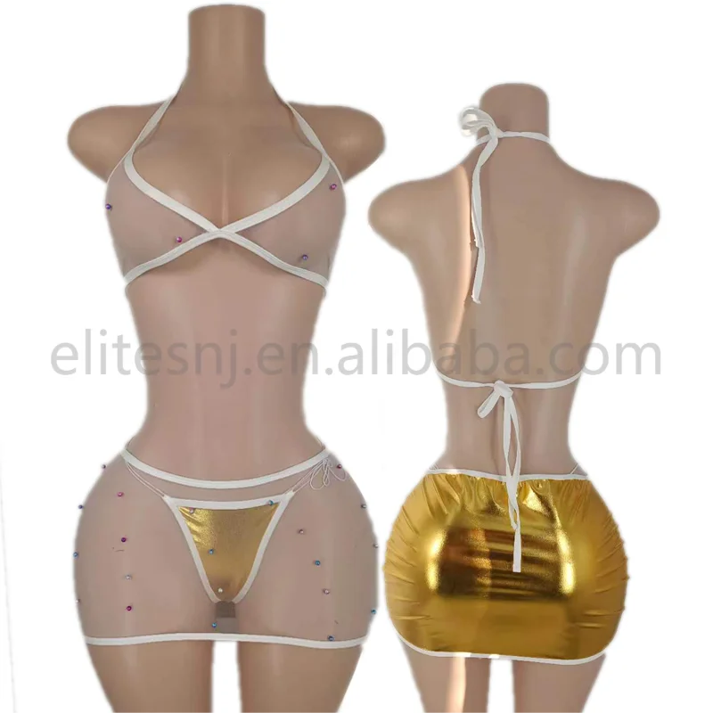 ELITES Wholesale Exotic Panties for Woman Tripper Clubwear Y-thong Women Sexy Thong Panties and G Strings