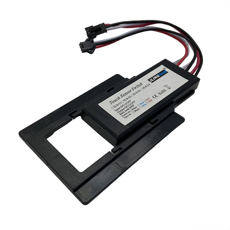 Переключатель сенсорного датчика для ванной комнаты с двойным сенсорным датчиком запотеванием и затемнением зеркала 12-24 В