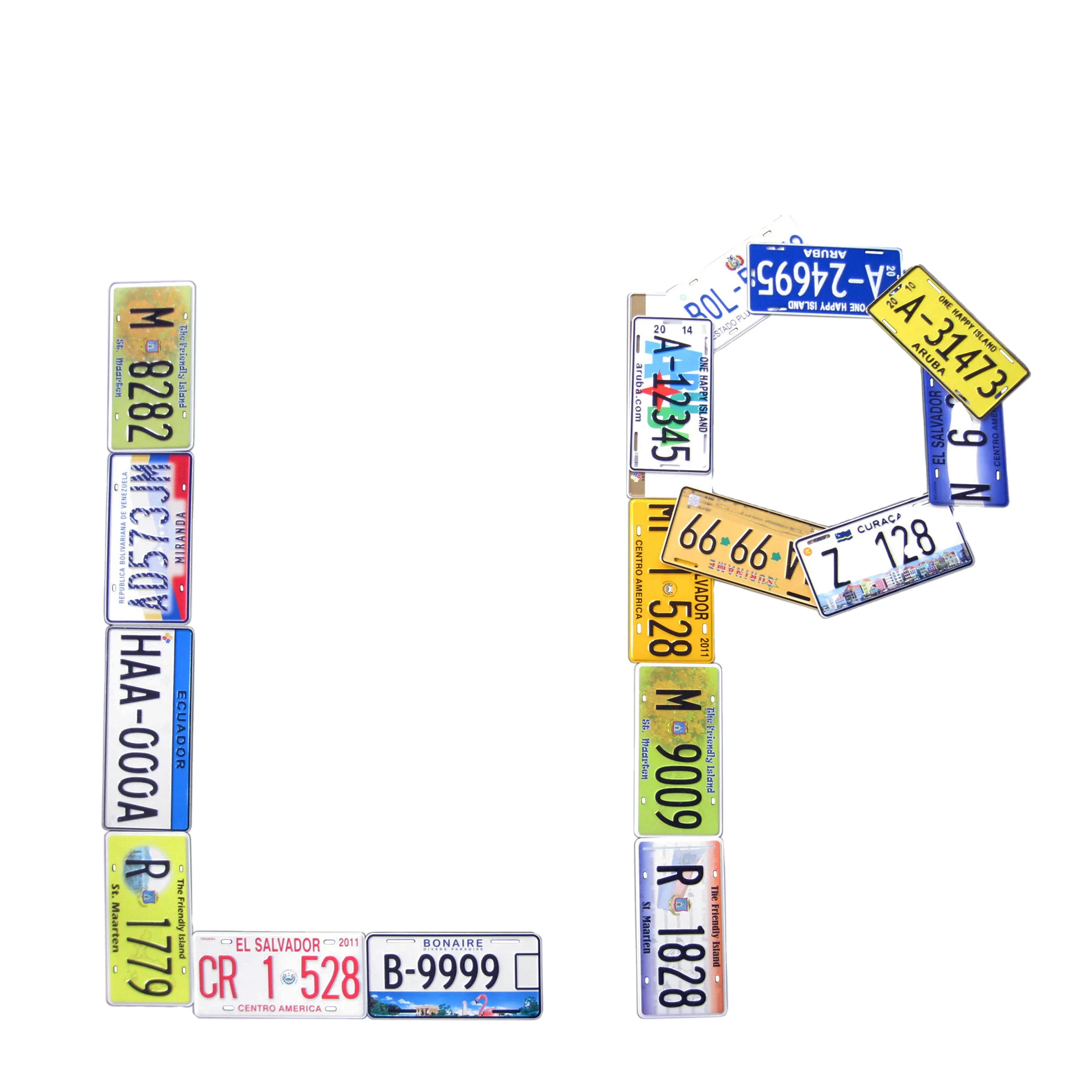 Professional Custom Logo Embossed Registration Plates manufacturer, Vehicles Embossing Number plate, High Security License Plate